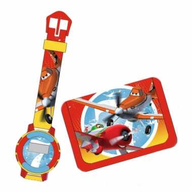 Planes portemonnee en horloge